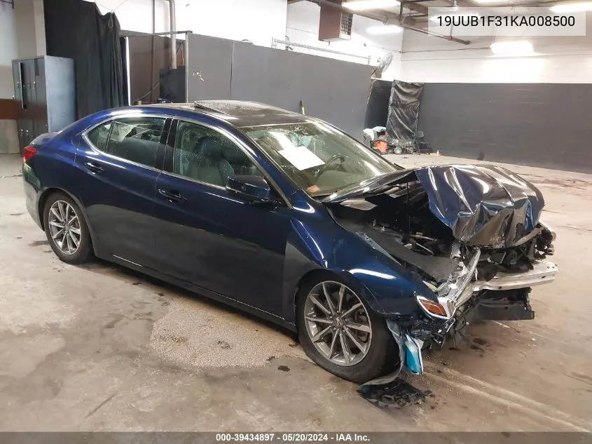 19UUB1F31KA008500 2019 Acura Tlx Standard