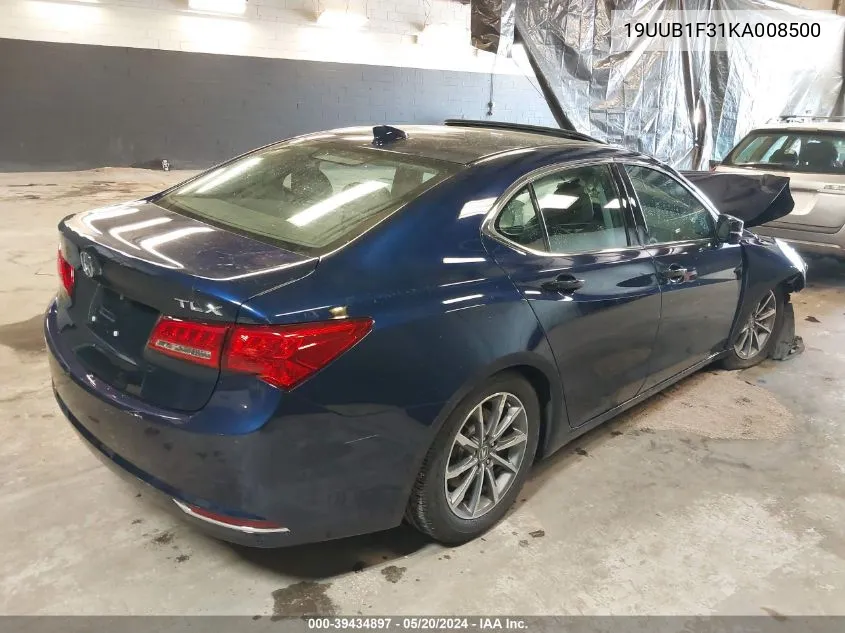 19UUB1F31KA008500 2019 Acura Tlx Standard