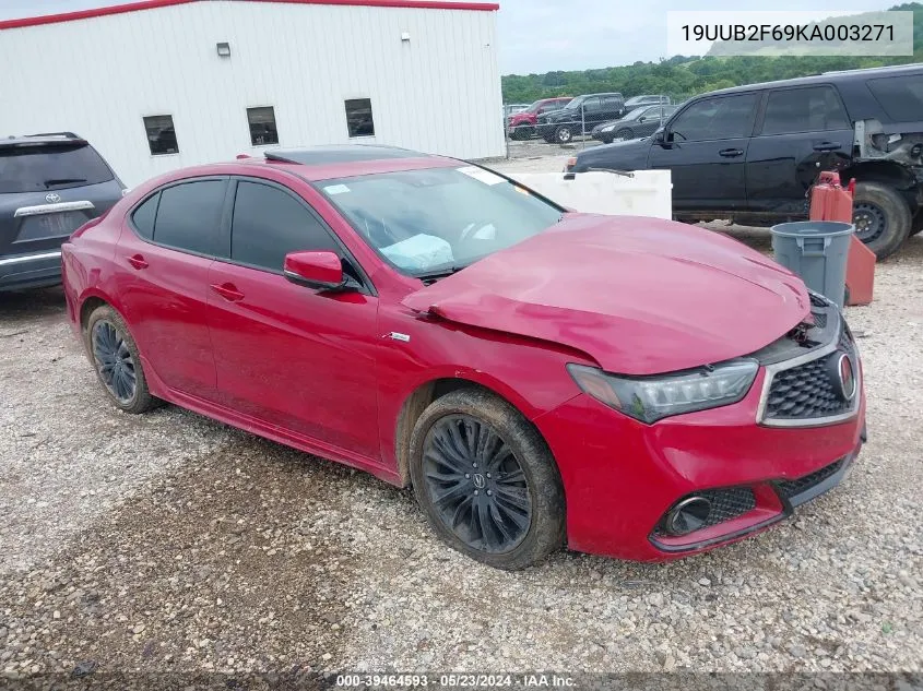 19UUB2F69KA003271 2019 Acura Tlx Tech A-Spec Pkgs