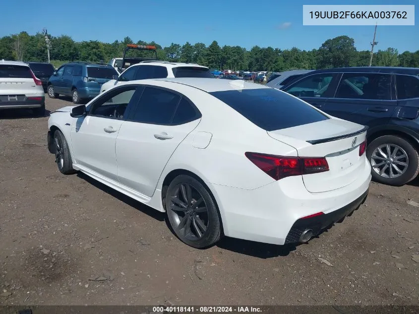 19UUB2F66KA003762 2019 Acura Tlx Technology/A-Spec