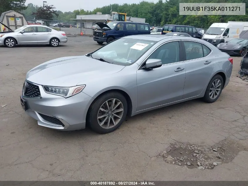 19UUB1F35KA011271 2019 Acura Tlx Standard