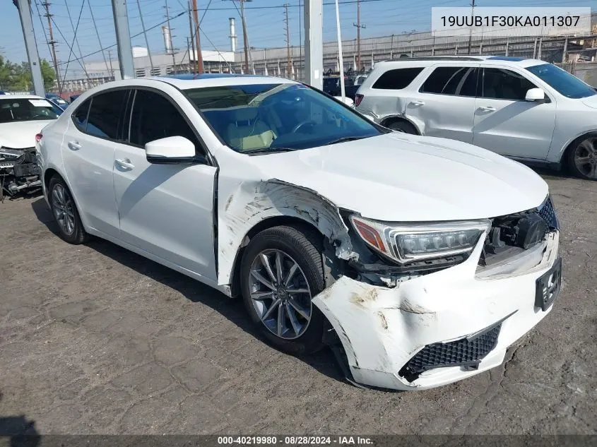 2019 Acura Tlx Standard VIN: 19UUB1F30KA011307 Lot: 40219980