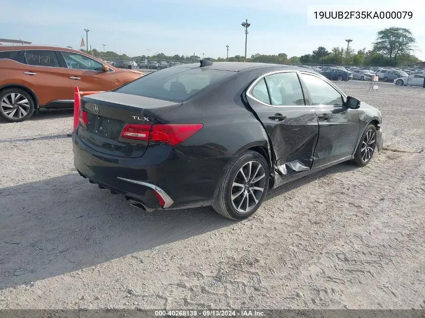 2019 Acura Tlx VIN: 19UUB2F35KA000079 Lot: 40268139