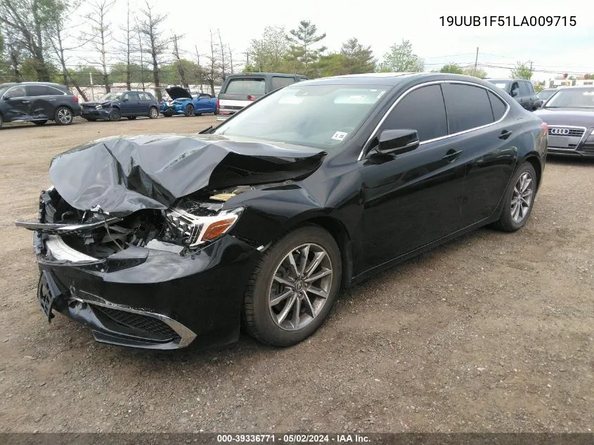 2020 Acura Tlx Tech Package VIN: 19UUB1F51LA009715 Lot: 39336771