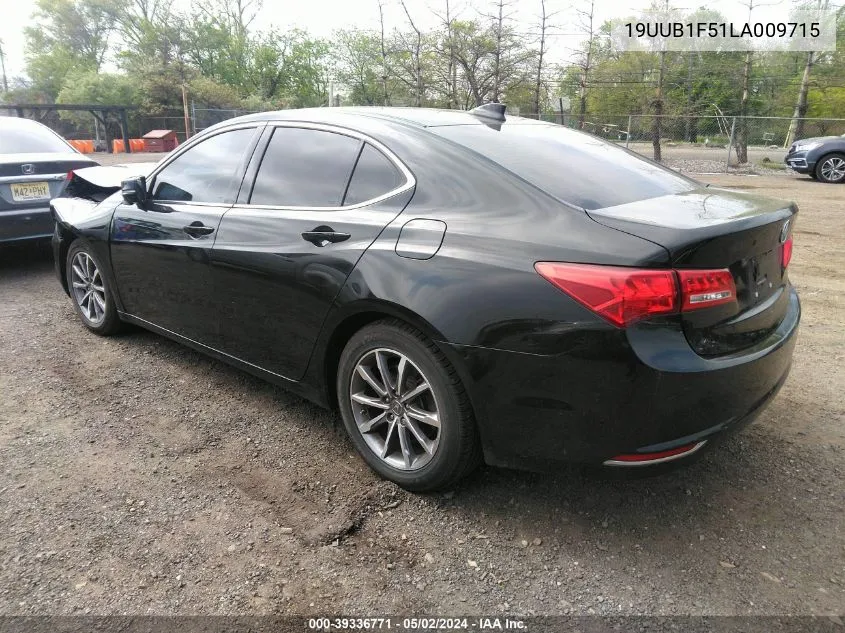 2020 Acura Tlx Tech Package VIN: 19UUB1F51LA009715 Lot: 39336771