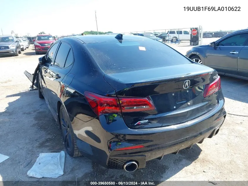 2020 Acura Tlx A-Spec/A-Spec W/Red Leather VIN: 19UUB1F69LA010622 Lot: 39650580