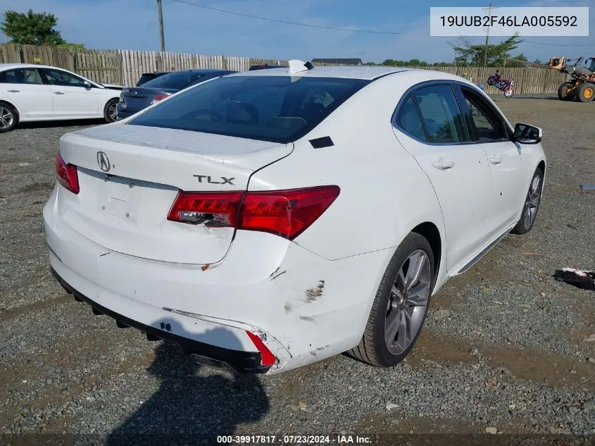 19UUB2F46LA005592 2020 Acura Tlx Tech Package