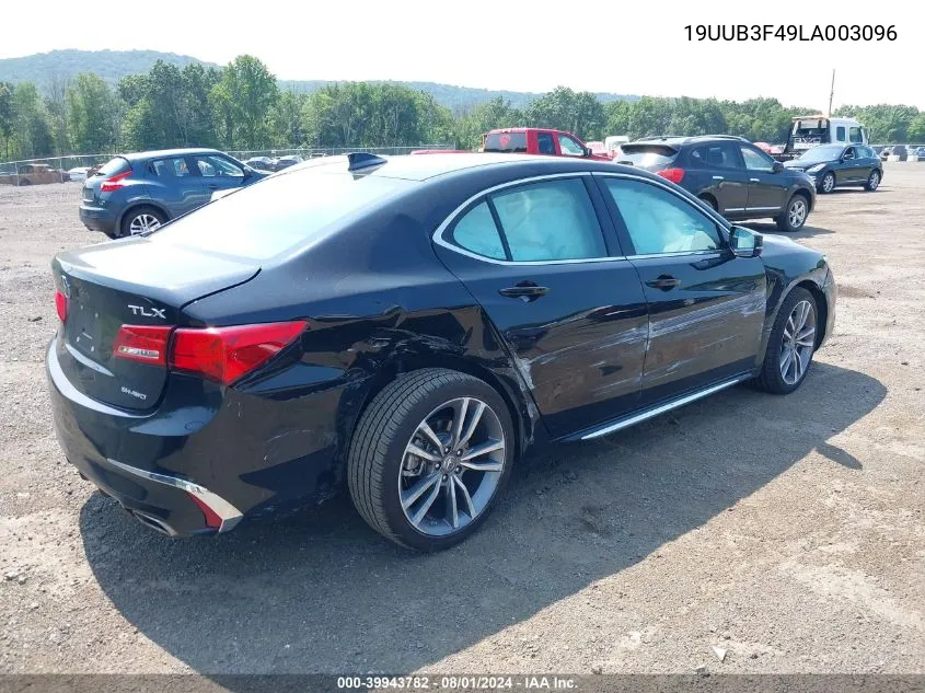 19UUB3F49LA003096 2020 Acura Tlx Tech Package