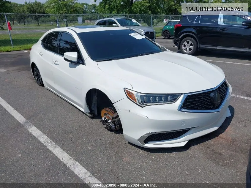 2020 Acura Tlx Standard VIN: 19UUB1F30LA006769 Lot: 40023898