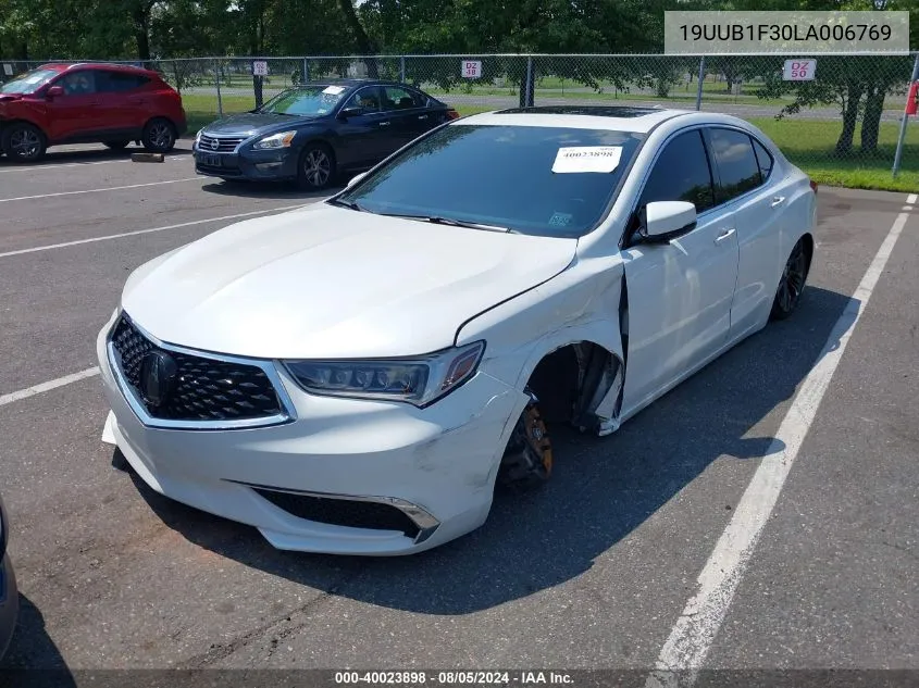 2020 Acura Tlx Standard VIN: 19UUB1F30LA006769 Lot: 40023898