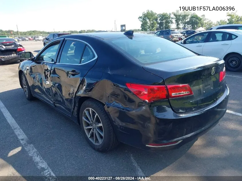 2020 Acura Tlx Tech Package VIN: 19UUB1F57LA006396 Lot: 40223127