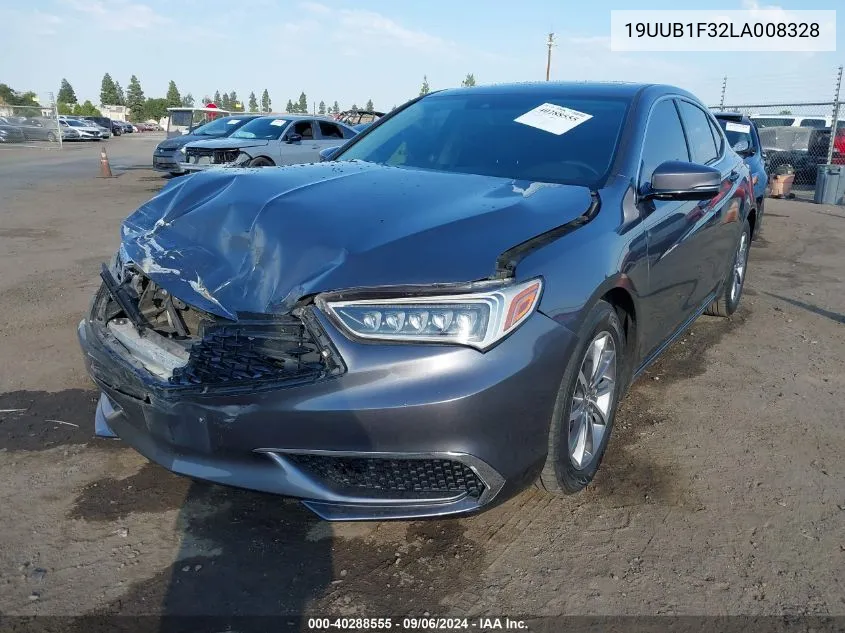 19UUB1F32LA008328 2020 Acura Tlx Standard