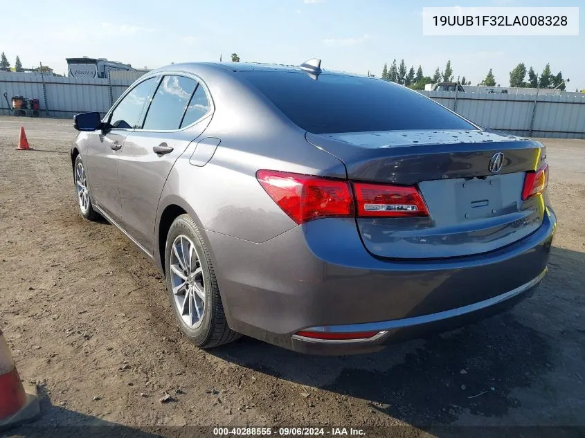 19UUB1F32LA008328 2020 Acura Tlx Standard