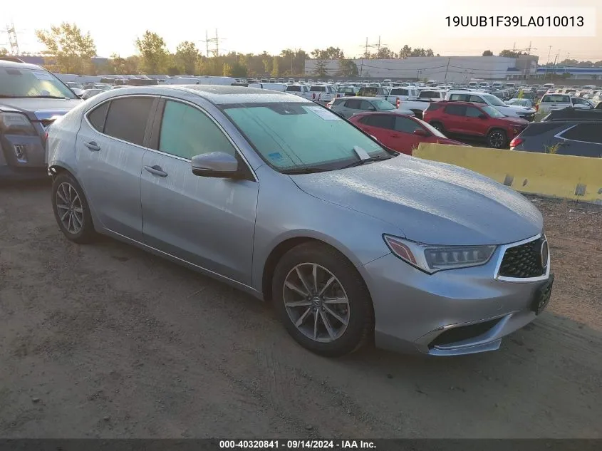 2020 Acura Tlx Standard VIN: 19UUB1F39LA010013 Lot: 40320841