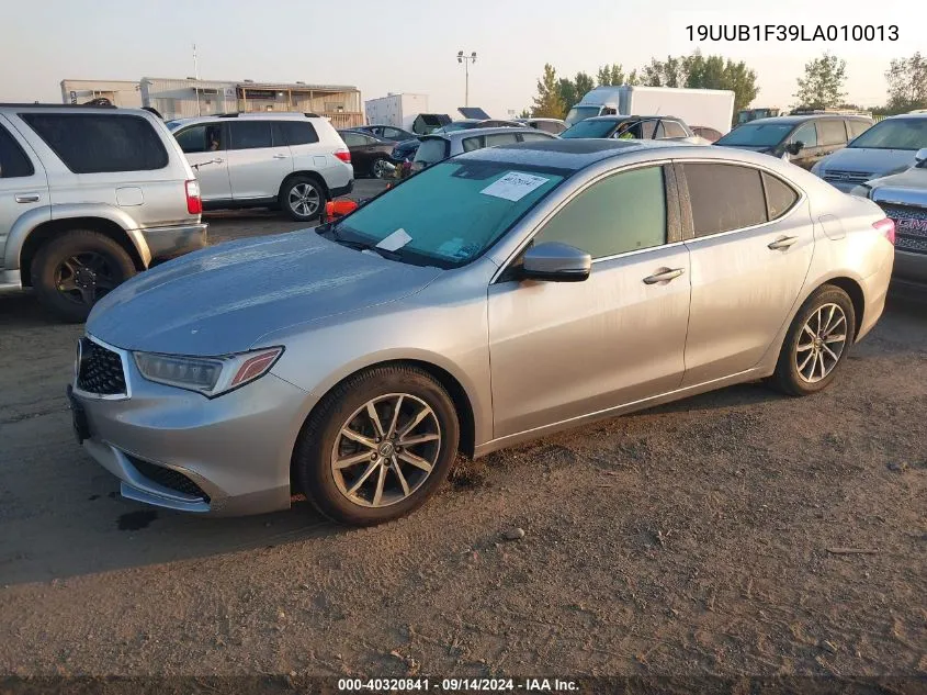 2020 Acura Tlx Standard VIN: 19UUB1F39LA010013 Lot: 40320841