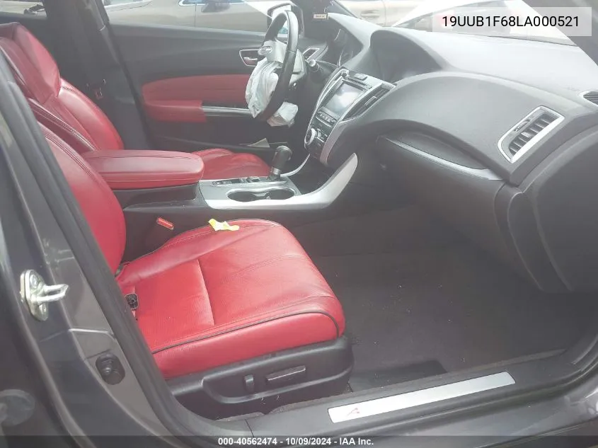 2020 Acura Tlx A-Spec/A-Spec W/Red Leather VIN: 19UUB1F68LA000521 Lot: 40562474