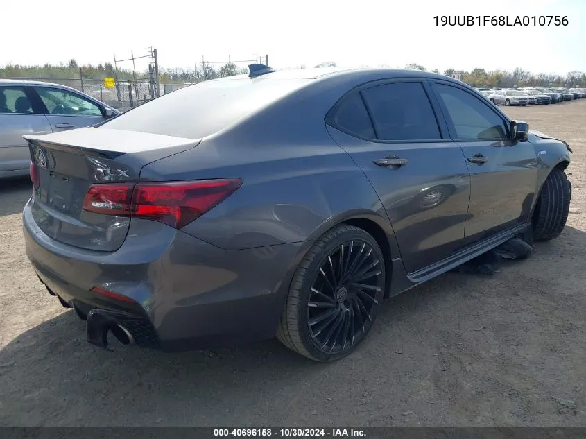 2020 Acura Tlx A-Spec/A-Spec W/Red Leather VIN: 19UUB1F68LA010756 Lot: 40696158