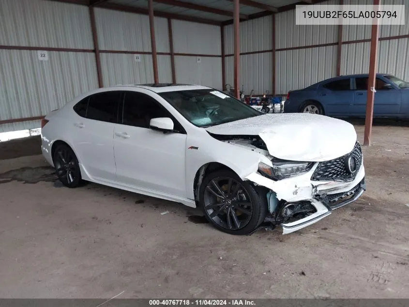 2020 Acura Tlx A-Spec/A-Spec W/Red Leather VIN: 19UUB2F65LA005794 Lot: 40767718