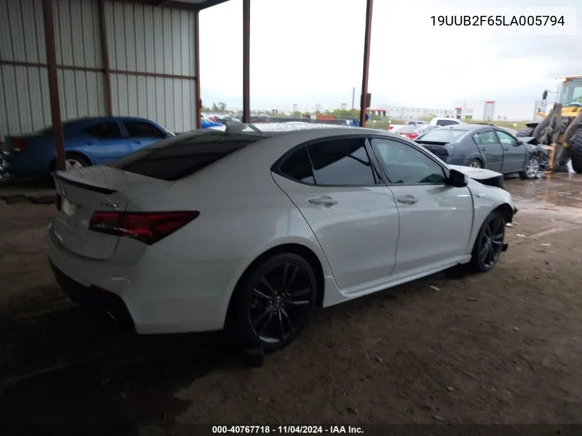 2020 Acura Tlx A-Spec/A-Spec W/Red Leather VIN: 19UUB2F65LA005794 Lot: 40767718