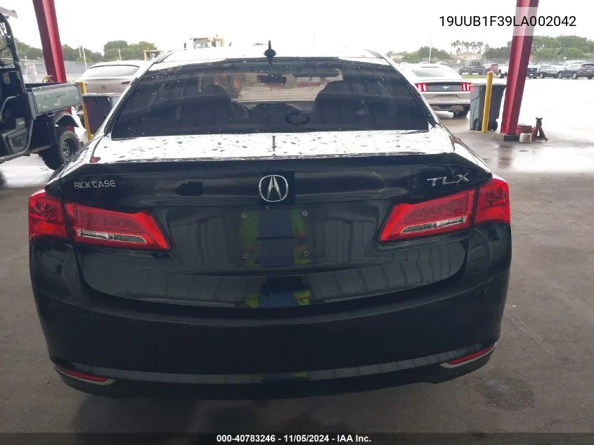 2020 Acura Tlx Standard VIN: 19UUB1F39LA002042 Lot: 40783246