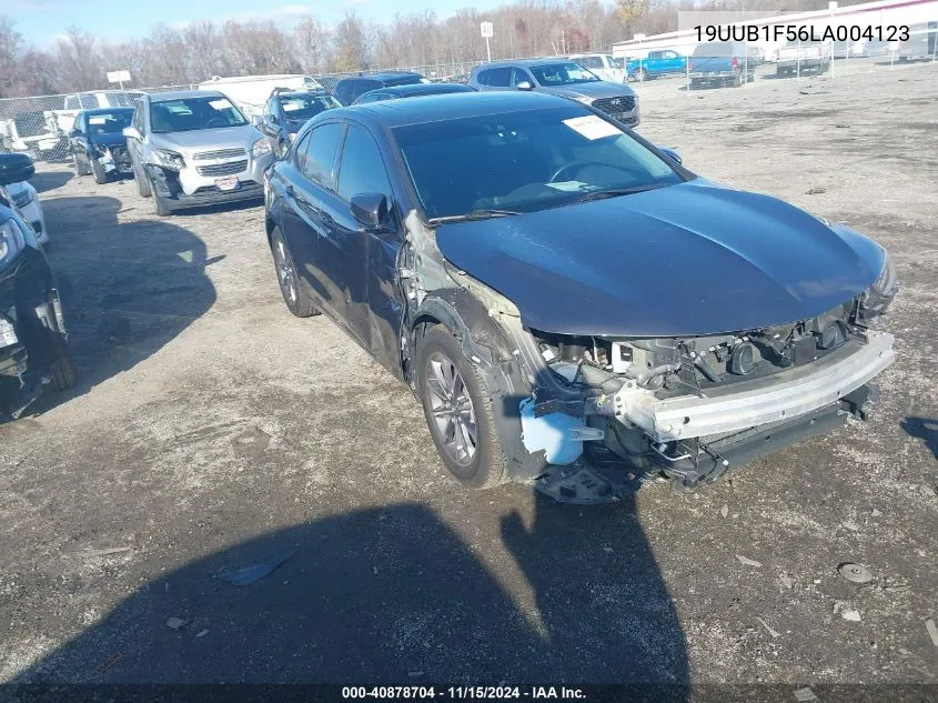 2020 Acura Tlx Tech Package VIN: 19UUB1F56LA004123 Lot: 40878704