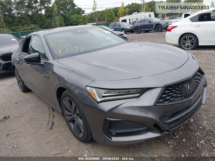 19UUB6F54NA003813 2022 Acura Tlx A-Spec Package