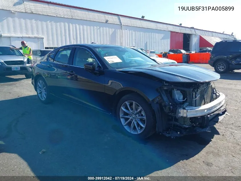 19UUB5F31PA005899 2023 Acura Tlx Standard