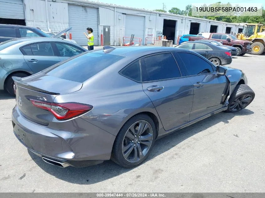 2023 Acura Tlx A-Spec Package VIN: 19UUB5F58PA001463 Lot: 39947448