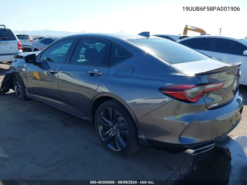 19UUB6F58PA001906 2023 Acura Tlx A-Spec Package