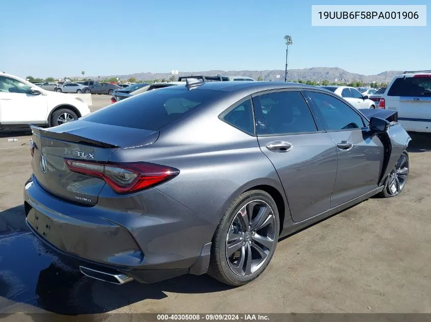 2023 Acura Tlx A-Spec Package VIN: 19UUB6F58PA001906 Lot: 40305008