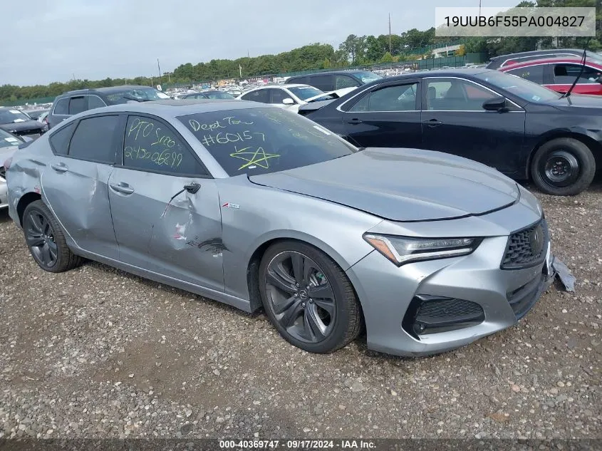 2023 Acura Tlx A-Spec Package VIN: 19UUB6F55PA004827 Lot: 40369747