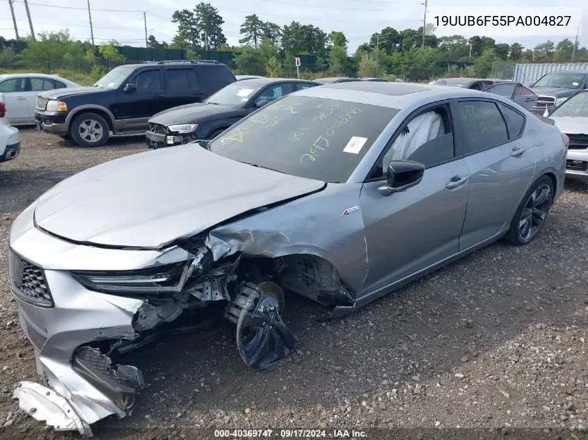 2023 Acura Tlx A-Spec Package VIN: 19UUB6F55PA004827 Lot: 40369747