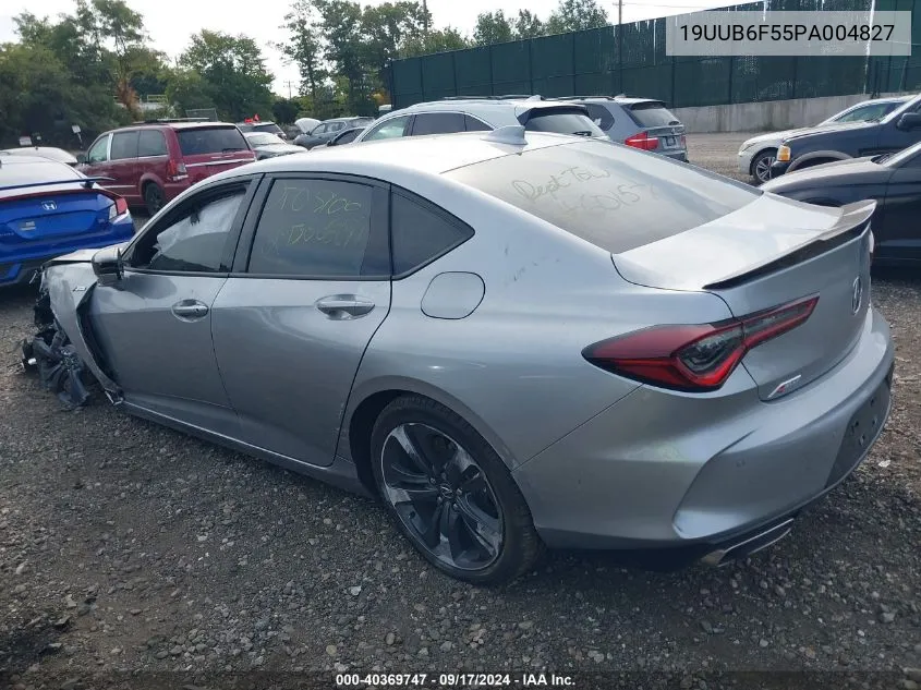 2023 Acura Tlx A-Spec Package VIN: 19UUB6F55PA004827 Lot: 40369747