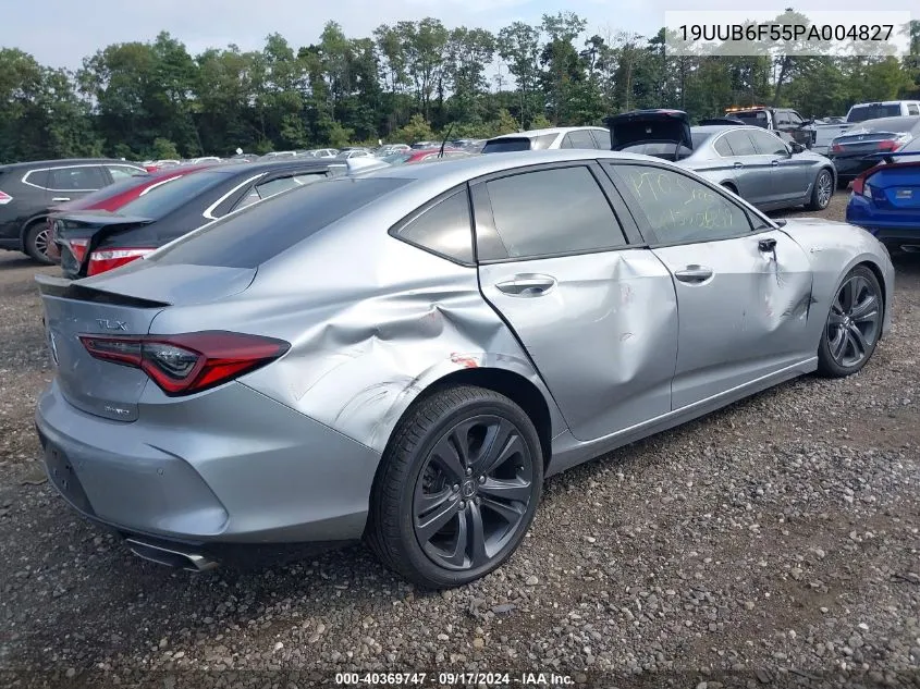 2023 Acura Tlx A-Spec Package VIN: 19UUB6F55PA004827 Lot: 40369747