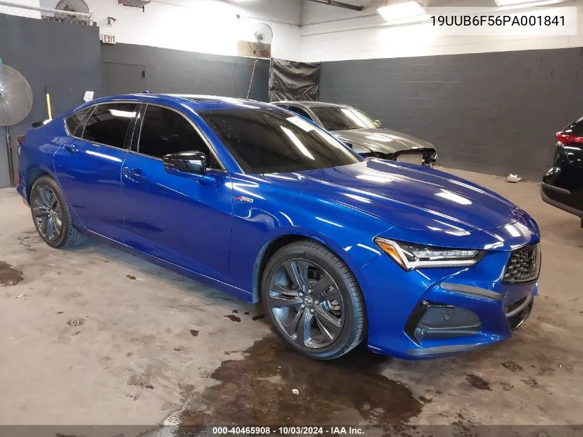 2023 Acura Tlx A-Spec Package VIN: 19UUB6F56PA001841 Lot: 40465908