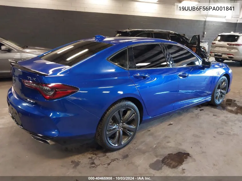 2023 Acura Tlx A-Spec Package VIN: 19UUB6F56PA001841 Lot: 40465908