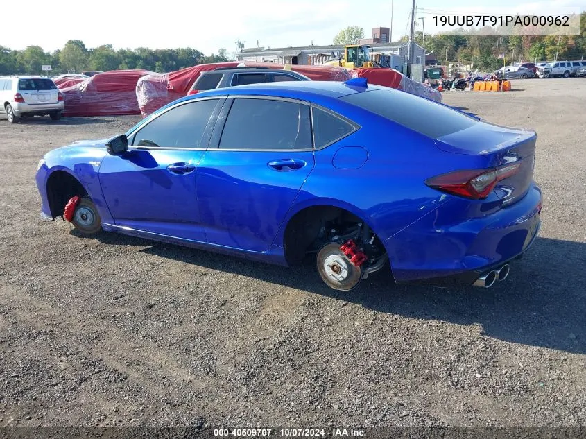 2023 Acura Tlx Type S - Hp Wheel And Tire VIN: 19UUB7F91PA000962 Lot: 40509707