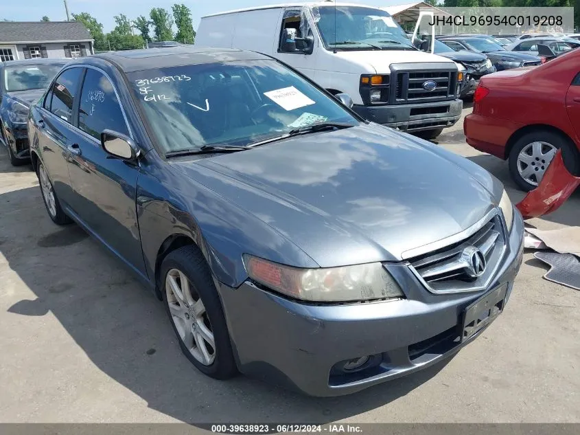 2004 Acura Tsx VIN: JH4CL96954C019208 Lot: 39638923