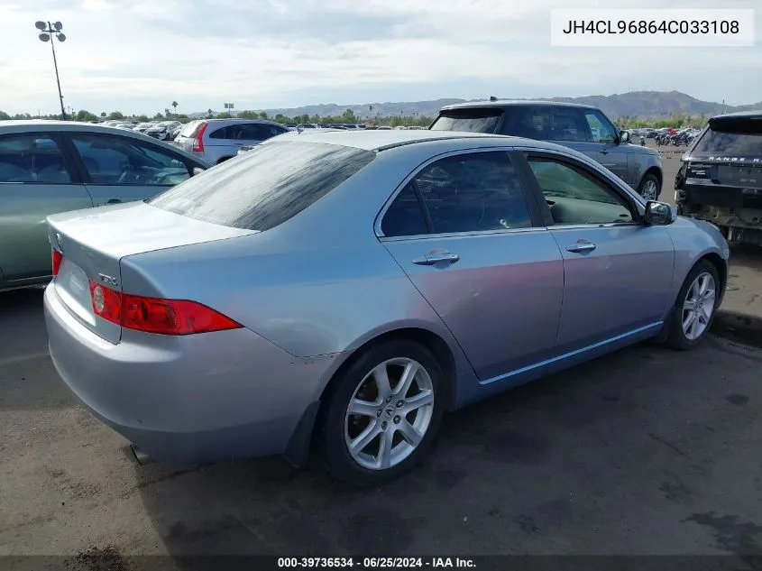 JH4CL96864C033108 2004 Acura Tsx