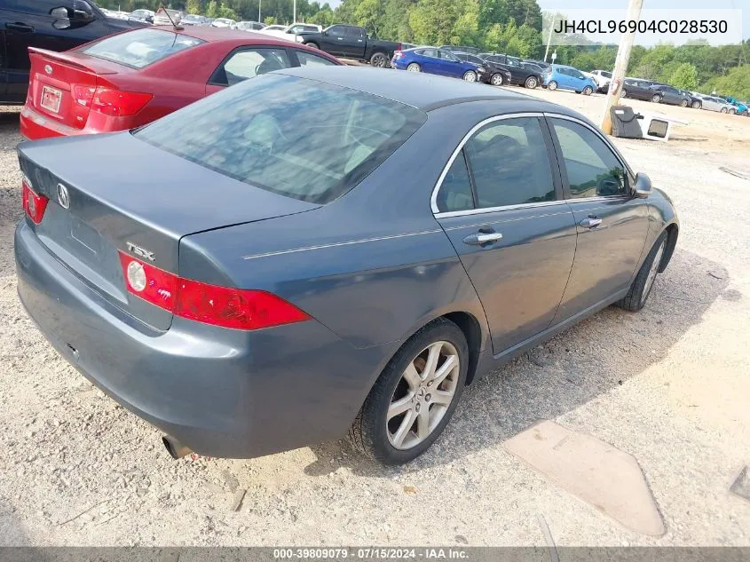 JH4CL96904C028530 2004 Acura Tsx