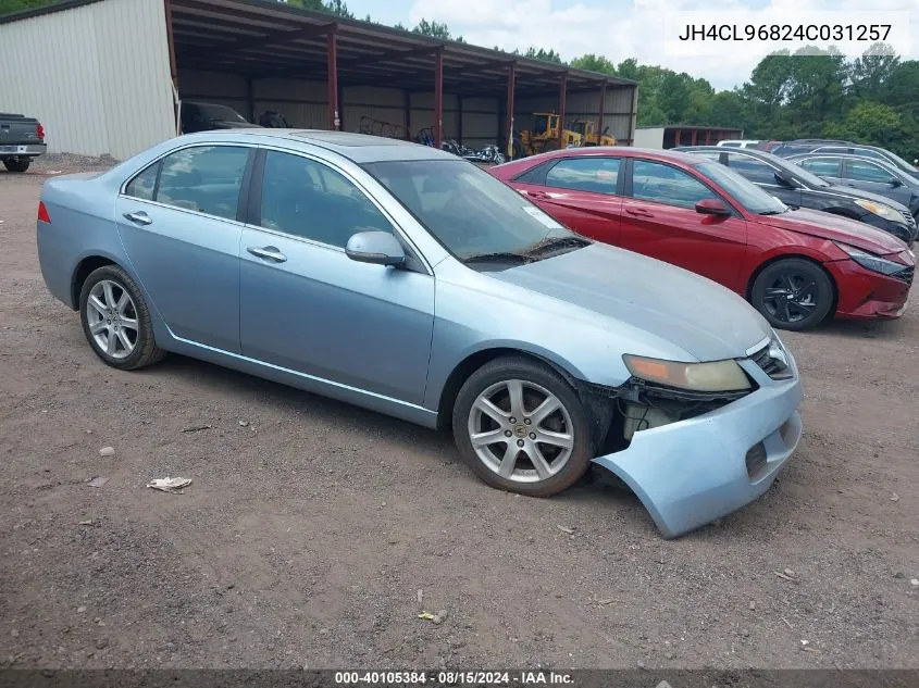 JH4CL96824C031257 2004 Acura Tsx