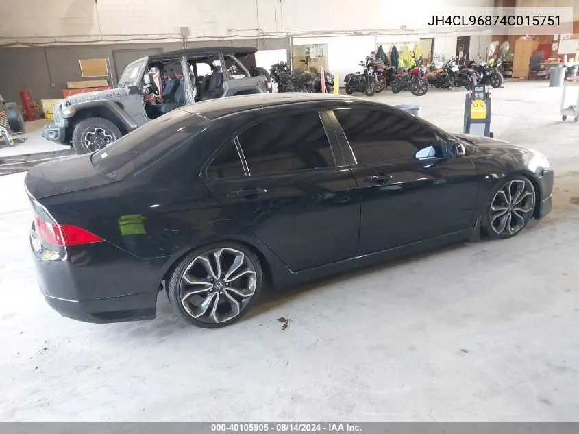 JH4CL96874C015751 2004 Acura Tsx