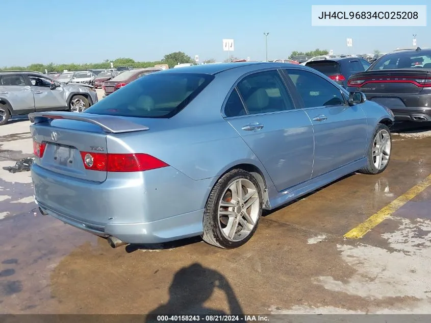 JH4CL96834C025208 2004 Acura Tsx