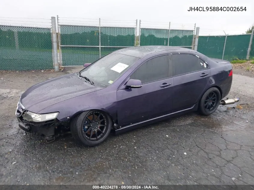 JH4CL95884C002654 2004 Acura Tsx