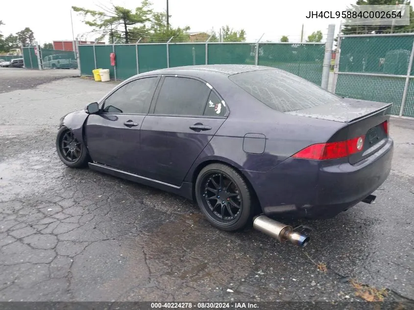 JH4CL95884C002654 2004 Acura Tsx