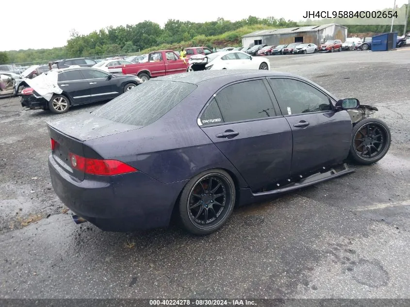 JH4CL95884C002654 2004 Acura Tsx