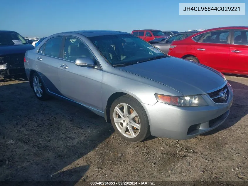 2004 Acura Tsx VIN: JH4CL96844C029221 Lot: 40254053