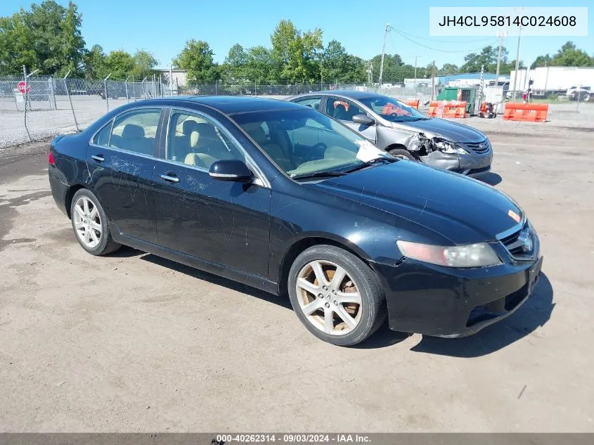 JH4CL95814C024608 2004 Acura Tsx