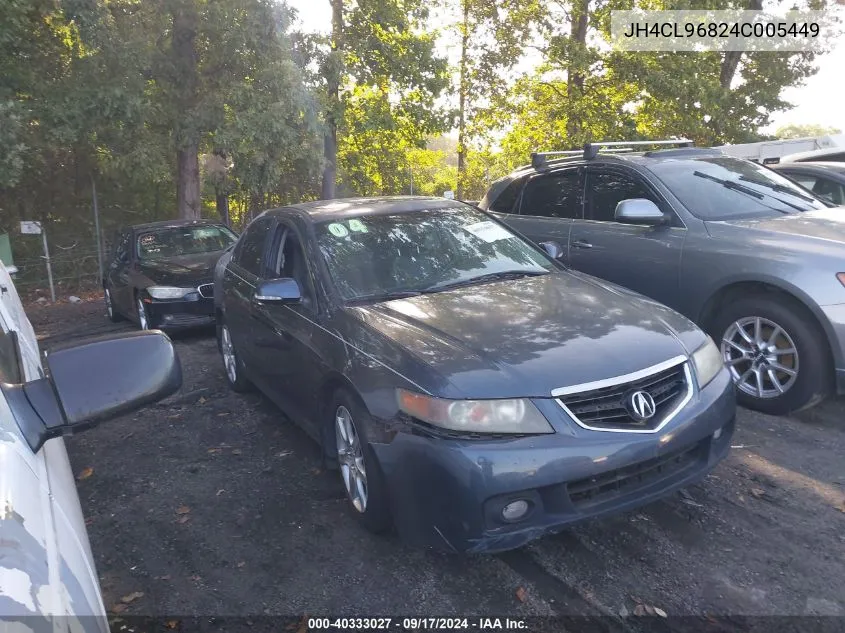 JH4CL96824C005449 2004 Acura Tsx