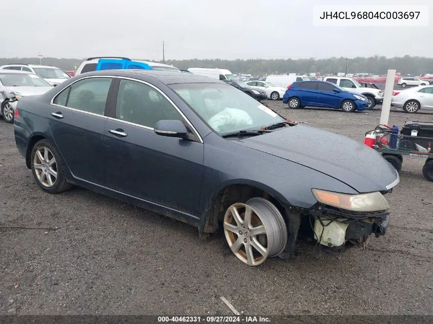 2004 Acura Tsx VIN: JH4CL96804C003697 Lot: 40462331